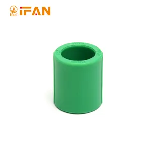 China IFAN PPR hembra recto liso adaptador 20mm 25mm tuberías PPR tubería de acoplamiento 32mm Tubo de plástico acoplador