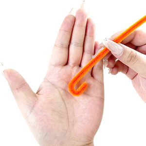 Foska multiusos 12 pulgadas * 6mm suministros para manualidades DIY hecho a mano niños usan limpiadores de tuberías de tallos de chenilla para estudiantes <span class=keywords><strong>cursos</strong></span> de bricolaje - Product Image 3