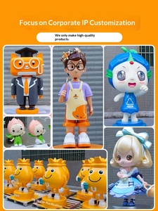 ประติมากรรมไฟเบอร์กลาส รูปการ์ตูนตามสั่ง มาสคอต IP ตกแต่งห้างสรรพสินค้า สวนสาธารณะกลางแจ้ง ประติมากรรมรูปสัตว์ขนาดใหญ่สำหรับตกแต่งภูมิทัศน์ กวางตุ้ง - Product Image 4