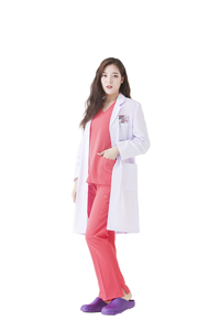 <span class=keywords><strong>Blouse</strong></span> de laboratoire blanche pour femmes en gros uniformes médicaux chemisier médecin et infirmière robe uniforme de travail - Product Image 2