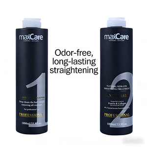 Shampoo à la kératine biologique végétalien pour cheveux fins - Utilisation quotidienne, renforce, répare les cheveux abîmés, <span class=keywords><strong>shampooing</strong></span> clarifiant réparateur à la kératine - Product Image 5