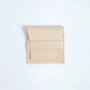 Bolsas de Embalaje para Pendientes de Terciopelo Mini de Lujo en Oferta, Bolsa de Embalaje para Joyería de Microfibra con Solapa y Logotipo Personalizado - Product Image 6