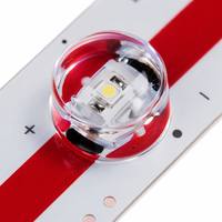 Kit Perbaikan Penggantian Strip Lampu LED TV SHIZI, Kecerahan Tinggi untuk Panel Layar TV LCD, Universal, Pasokan OEM