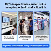 Máquina de Quiosco de Autoservicio Inteligente de Fábrica OEM China con Lector de Tarjetas, Impresora y Pago por Código QR para Bancos, Supermercados y Hoteles