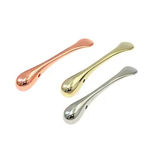 Acrylic gold disposable pe cosmetic plastic spatula makeup spatula