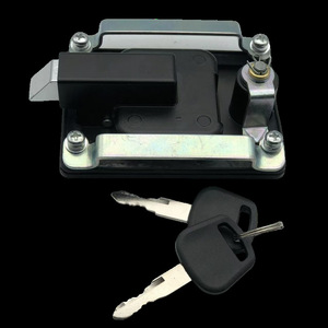 กุญแจล็อคประตูหลังรถสามล้อไฟฟ้าและรถยนต์ <span class=keywords><strong>Shunfeng</strong></span> พร้อมกุญแจ 2 ดอก (สีดำ) สำหรับใช้งานด่วน - Product Image 2