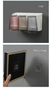 Crochets adhésifs créatifs pour la maison, polyvalents, à clipser, pour la cuisine, la salle de bain, crochets transparents résistants, ventouses, support de rangement mural - Product Image 4