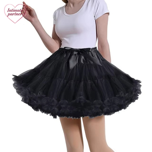 Petticoat Rok Adult Puffy Tutu Rok Gelaagde Ballet Tule Pettiskirts Jurk Kostuum Onderrok Lengte <strong>16</strong> <strong>Inch</strong> - Product Image 2