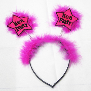 <strong>HEN</strong>-0027 Wholesale Bride to Be Badge <strong>Hen</strong> Night <strong>Party</strong> <strong>Headband</strong> - Product Image 2