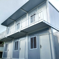 Maison pliable à succès : structure en acier durable, taille personnalisable, écologique et recyclable, idéale pour écoles et bureaux