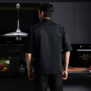 <span class=keywords><strong>Veste</strong></span> de chef japonaise pour <span class=keywords><strong>pâtissier</strong></span>, uniforme de restaurant pour <span class=keywords><strong>femme</strong></span>, <span class=keywords><strong>veste</strong></span> de cuisine pour homme, uniforme d'hôtel pour homme - Product Image 4