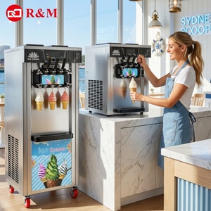 เครื่องทำไอศกรีมแบบมืออาชีพขนาดเล็ก ยี่ห้อ Machinea-a Glace รุ่น <span class=keywords><strong>De</strong></span> Pour Glace <span class=keywords><strong>La</strong></span> Faire <span class=keywords><strong>Creme</strong></span> a <span class=keywords><strong>De</strong></span> Industriel Maison Professional Italienne - Product Image 1