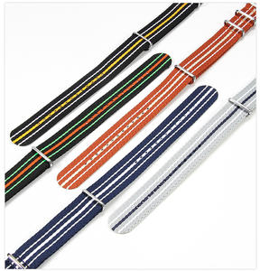 Correa de Reloj Lionorm de Nailon Transpirable e Impermeable, Multicolor, 20mm 22mm, Ajustable, de Nailon Reciclado, con Acero Inoxidable - Product Image 2