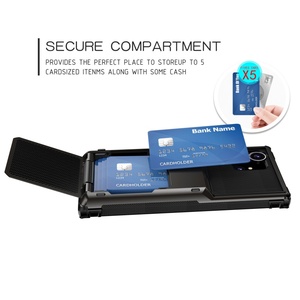 Protección de bolsillo oculta de puerta abatible de lujo para Samsung A16 A32 A55 A54 5G cubierta de teléfono móvil con estuche portatarjetas - Product Image 4