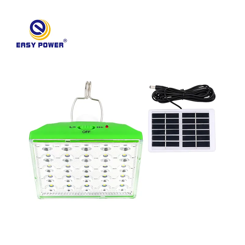 Gemakkelijk Power 25LED Waterdichte Oplaadbare Solar Lamp Spaarlamp Intelligente Camping Led Noodverlichting