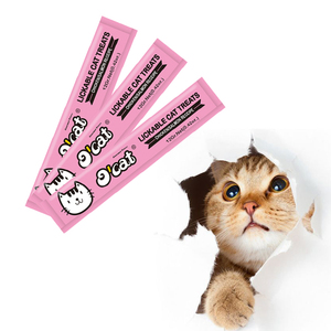 O'cat Liquid Cat tratta dolcetti cremosi con <span class=keywords><strong>salmone</strong></span> al pollo dolcetti per leccare il gatto snack cibo <span class=keywords><strong>umido</strong></span> per gatti - Product Image 3