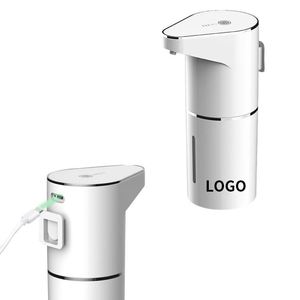 Bathroom <b>Set</b> Automatic Counter Mounted Rechargeable O Touchless Foaming <b>Soap</b> Dispenser Usb - Product Image 1