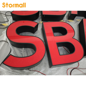 Enseigne LED personnalisée, équipement publicitaire, lettres LED 3D, lettres en relief éclairées par l'avant, étanches pour l'extérieur, en acrylique, pour les magasins de détail - Product Image 5