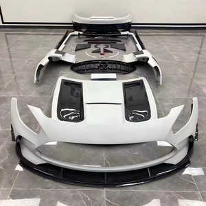 Kit Carrozzeria in Fibra di Carbonio di Alta Qualità Stile BS per <span class=keywords><strong>Mercedes</strong></span>-Benz <span class=keywords><strong>AMG</strong></span> <span class=keywords><strong>GT</strong></span>/GTS/GTR - Paraurti Anteriore/Posteriore/Cofano (Nuovo Aggiornamento) - Product Image 6