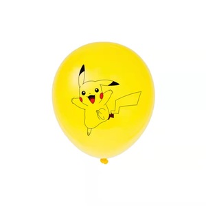 Juego de globos decorativos de Pikachu de 12 pulgadas, globos de látex estampados de Baby Poke <span class=keywords><strong>mon</strong></span>, elfo de bolsillo para fiesta - Product Image 3