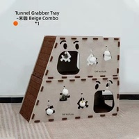 Jouet pour chat en feutre, griffoir triangulaire, nid pour chat, outil de nettoyage des griffes