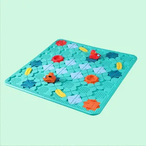 Jouets d'entraînement de pensée pour enfants Autres jouets éducatifs Logic Road Builder Jeu de labyrinthe Road Puzzle Jeu de société