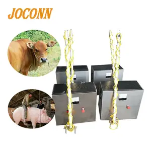 China factory supplied electric bull ox stunning machine/ donkey mule stunning machine/electric stunner for 100 kg pig hog pork