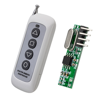 Module récepteur RF en plastique à code roulant 433 MHz/315 MHz pour la domotique et l'utilisation universelle par Ev1527