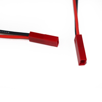 JST SYP 22AWG 50cm laki-laki panjang 2 Pin kabel silikon untuk RC dengung FPV Drone Lipo baterai Printer 3D tahan air