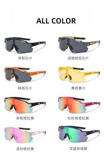 फैशन 2026 फैशन यूनिसेक्स रंगीन लेंस, स्की स्पोर्ट्स गॉगल धूप का चश्मा - Product Image 3