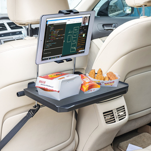 Reposacabezas para asiento trasero <span class=keywords><strong>de</strong></span> coche 2 en 1, mesa ABS, escritorio <span class=keywords><strong>de</strong></span> viaje plegable para niños, comedor, oficina, portátil, bandeja <span class=keywords><strong>de</strong></span> comida, escritorio para coche - Product Image 5