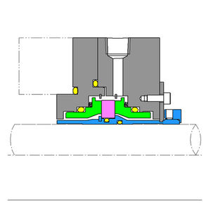 Maßgefertigte API-Standard Berührungslose Trockengasdichtung, Pumpen-Doppelseitige Trockengasdichtung (Außenmontage-Typ) - Product Image 4