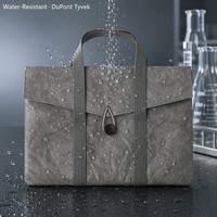 Housse pour ordinateur portable et organiseur de tablette DuPont Paper respirante, imperméable, ultra-légère, grande capacité, 14 pouces