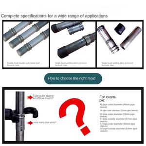 <span class=keywords><strong>Pince</strong></span> à tuyau hydraulique à double rainure métrique en acier allié de qualité industrielle EXPLOIT - Product Image 4