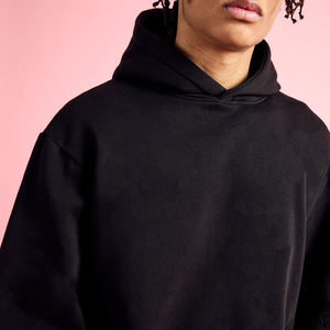 Ensemble sweat à capuche et pantalon de survêtement en polaire respirant pour homme KIingSen, 480g, épais, style streetwear, vente en gros - Product Image 2