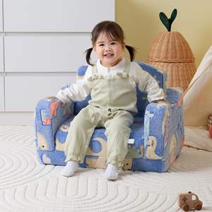 Kasur busa lipat anak-anak, pola dinosaurus, <span class=keywords><strong>Sofa</strong></span> lipat dan tempat tidur anak dapat dilipat untuk balita - Product Image 2