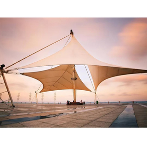 Toldo de Membrana para Paisajismo con Estructura Tensada de PVDF, Diseño ODM/OEM, para Playa o Resort - Product Image 2