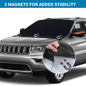 Protection pare-brise toutes saisons : Hiver, été, pluie, soleil, neige, givre, glace - Product Image 4