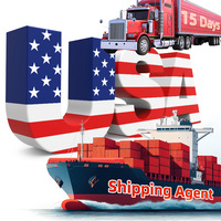 Chine Agent maritime fret expédié porte à porte DDP/DDU LCL + expédition express Shenzhen vers US CA AU