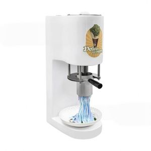 Safe Operation Spaghetti <b>Ice</b> <b>Cream</b> Press Maker <b>Machine</b> 4 Shapes Gelato <b>Ice</b> <b>Cream</b> Noodle Shape Making <b>Machine</b> - Product Image 1
