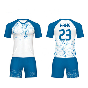 Men's Custom Logo Breathable Plus Size Short-Sleeved Football Sportswear Set Comfortable Loose Fit <b>T</b>-<b>Shirt</b> and Shorts - Product Image 1