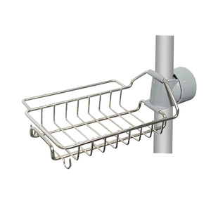 Support d'égouttoir de <span class=keywords><strong>robinet</strong></span> de cuisine, support d'évier suspendu support d'éponge - Product Image 1