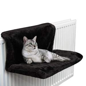 Lit chauffant pour <span class=keywords><strong>chat</strong></span> et chien, lit en polaire pour animaux de compagnie, hamac pour chats avec un cadre détachable robuste - Product Image 1