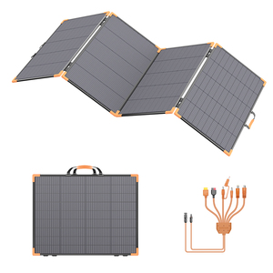 <span class=keywords><strong>Kit</strong></span> de panneaux solaires portables 7-en-1 haute puissance 400W, <span class=keywords><strong>panneau</strong></span> <span class=keywords><strong>solaire</strong></span> monocristallin pliable, adapté au <span class=keywords><strong>camping</strong></span>, aux <span class=keywords><strong>camping</strong></span>-cars, aux yachts. - Product Image 1