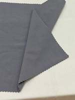 Tela de doble cepillado de doble cara, de alta elasticidad, elástica en cuatro direcciones, transpirable para sujetadores deportivos y ropa de baile, suministro al por mayor