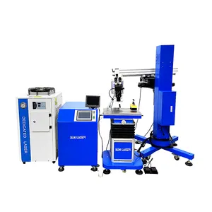 Best price 200w 300w 400w CNC stainless steel gold jewelry mold automatic laser yag Precision welding repair machine for sale