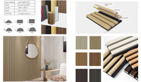 Tuile acoustique artistique de qualité supérieure 600*600 |   Film PVC durable et placage reconstitué pour salles de conférence