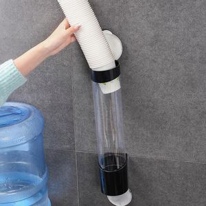 Y1w325 Bathroom Sliding Under Cabinet With Hanging Cup <b>Kitchen</b> <b>Storage</b> <b>Rack</b> Organizer - Product Image 3