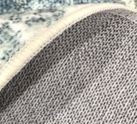 Tapis moderne en fausse fourrure de cachemire vintage imprimé 3D à effet éclaboussures d'encre, épais et lavable, pour salon, canapé, table basse, chevet