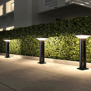 Luces Solares LED para Jardín OMSen, Impermeables IP65, de Aluminio, Modernas, para Exteriores, de 40 cm, 60 cm, 80 cm, para <span class=keywords><strong>Camino</strong></span> de Jardín, Entrada de Vehículos, Patio Delantero - Product Image 3